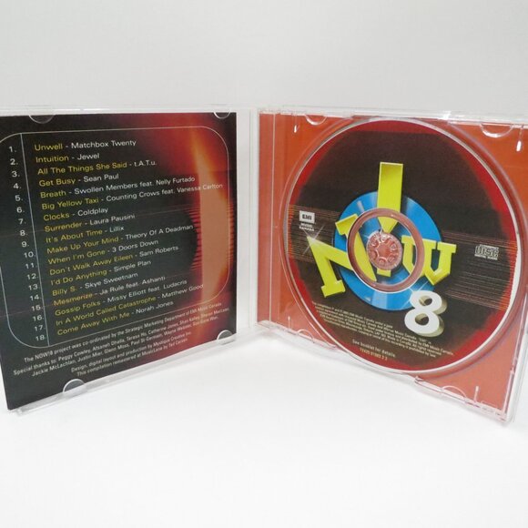 Now 8 CD Disc Various Artists 2003 EMI Music U2 Etc. - Picture 3 of 3
